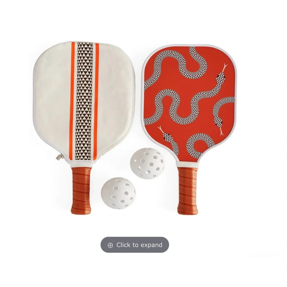 NEW IN BOX JONATHAN ADLER EDEN PICKLEBALL SET AMAZING GIFT OR FOR YOURSELF